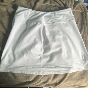 White tennis skirt (skort), size medium, DSG brand
